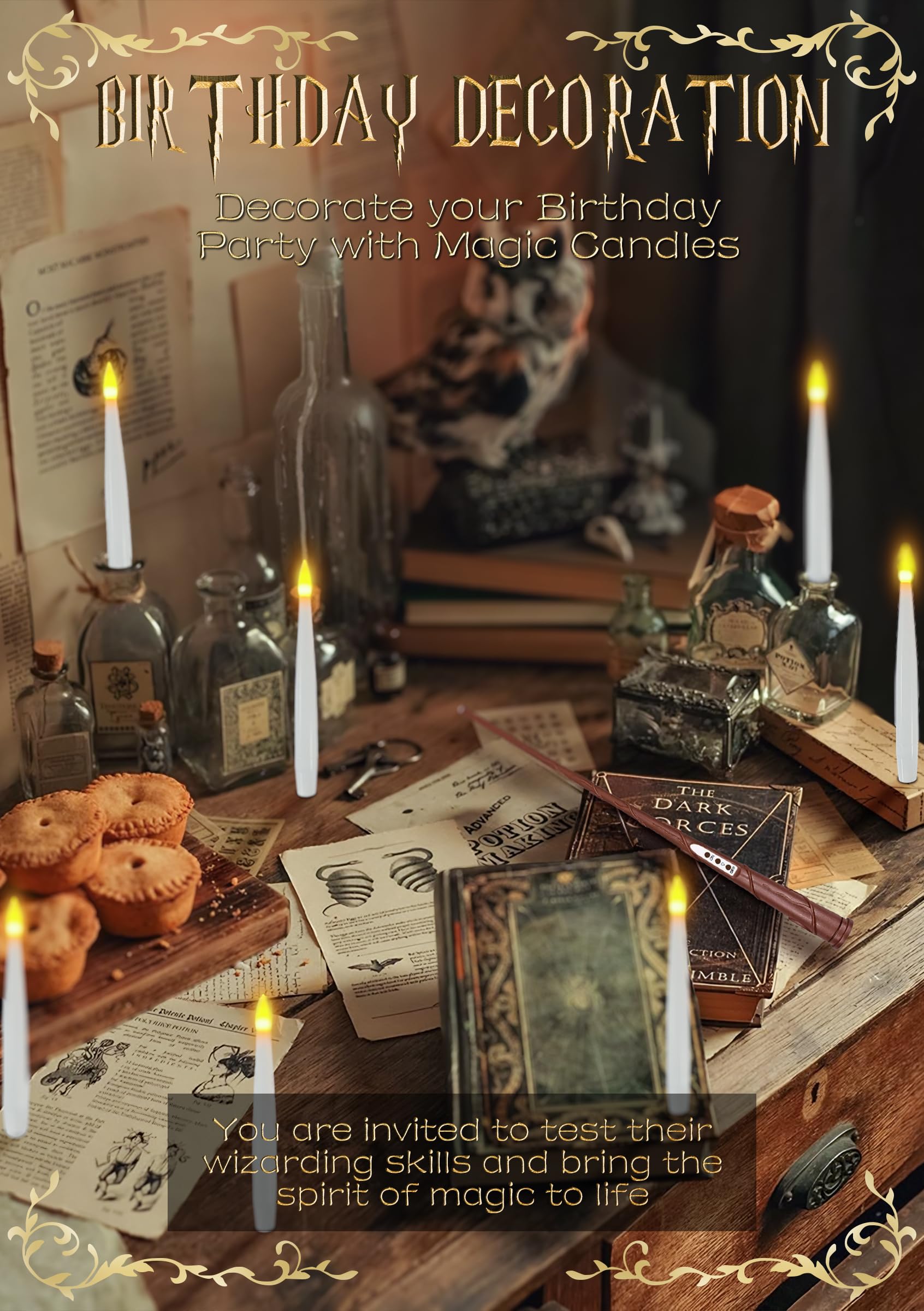 JUNEMOOD YISLIFY flameless LED window candles offering safe glow.