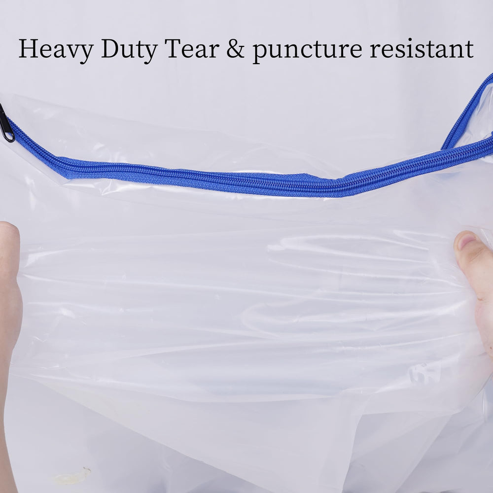 JUNESHE odorless crib mattress bag from virgin polyethylene for chemical-free storage