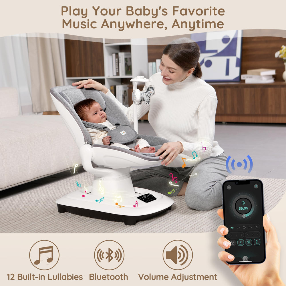 JUNEU mosquito net included to shield baby from insects