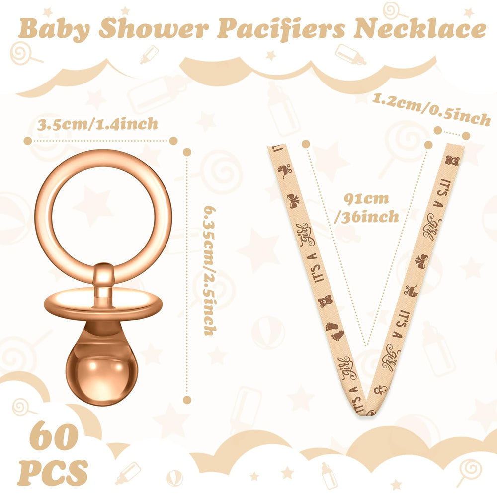 Junkin pacifier necklace wearable accessory comfortable 36-inch ribbon for stylish event outfits