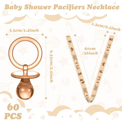 Junkin pacifier necklace wearable accessory comfortable 36-inch ribbon for stylish event outfits