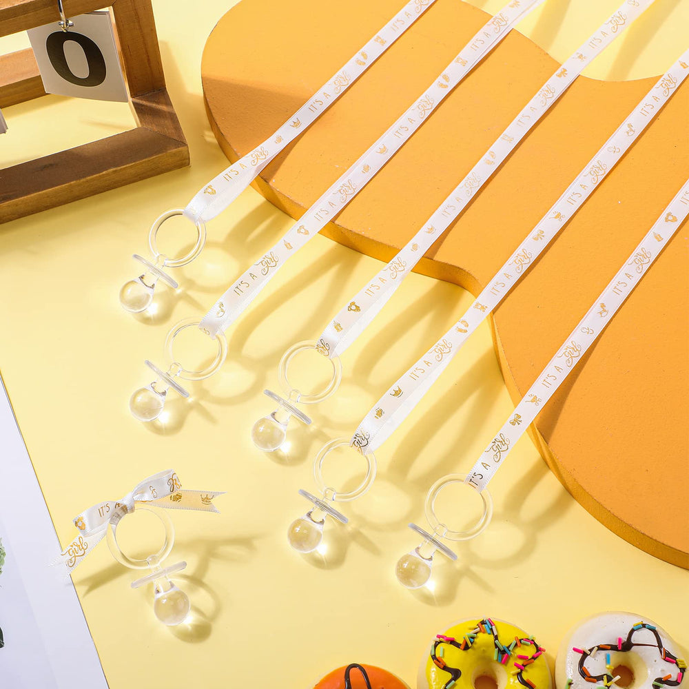Junkin preassembled pacifier necklace, ready to share at events