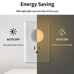 Junlit night light with 3 CCT options enhances room ambiance.