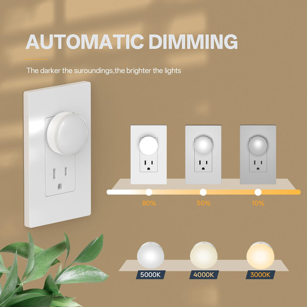 Junlit night light provides safe lighting for kids and seniors.