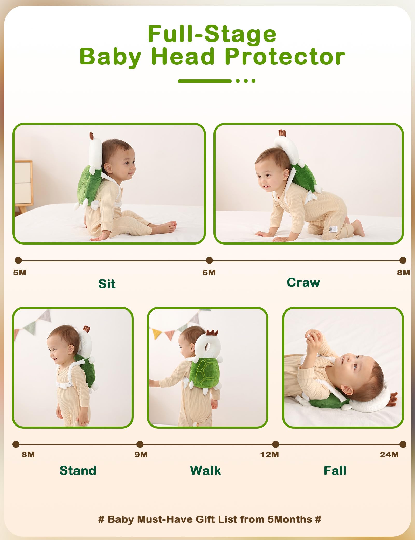 JunNeng gift-ready baby protector backpack ideal for showers and birthdays