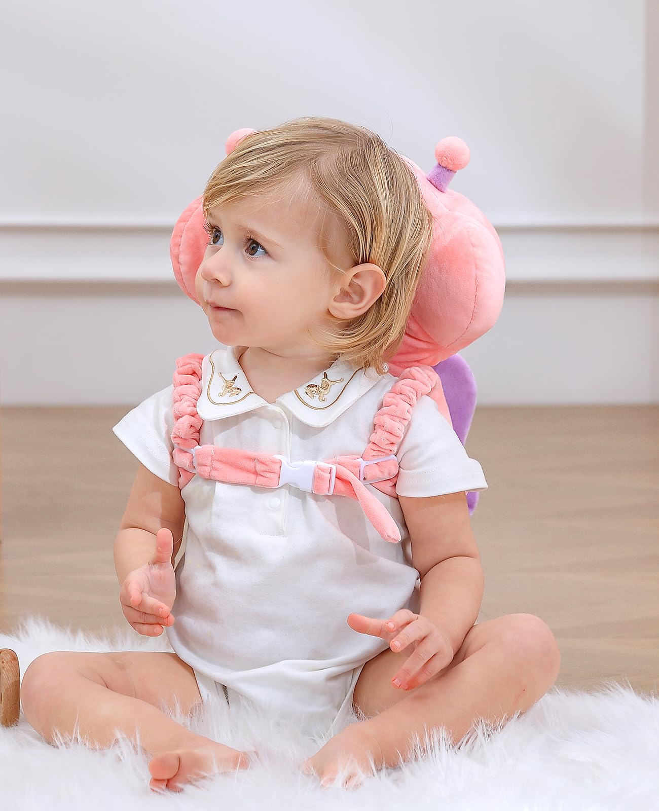 JunNeng baby walker head protector packaging suitable as gift