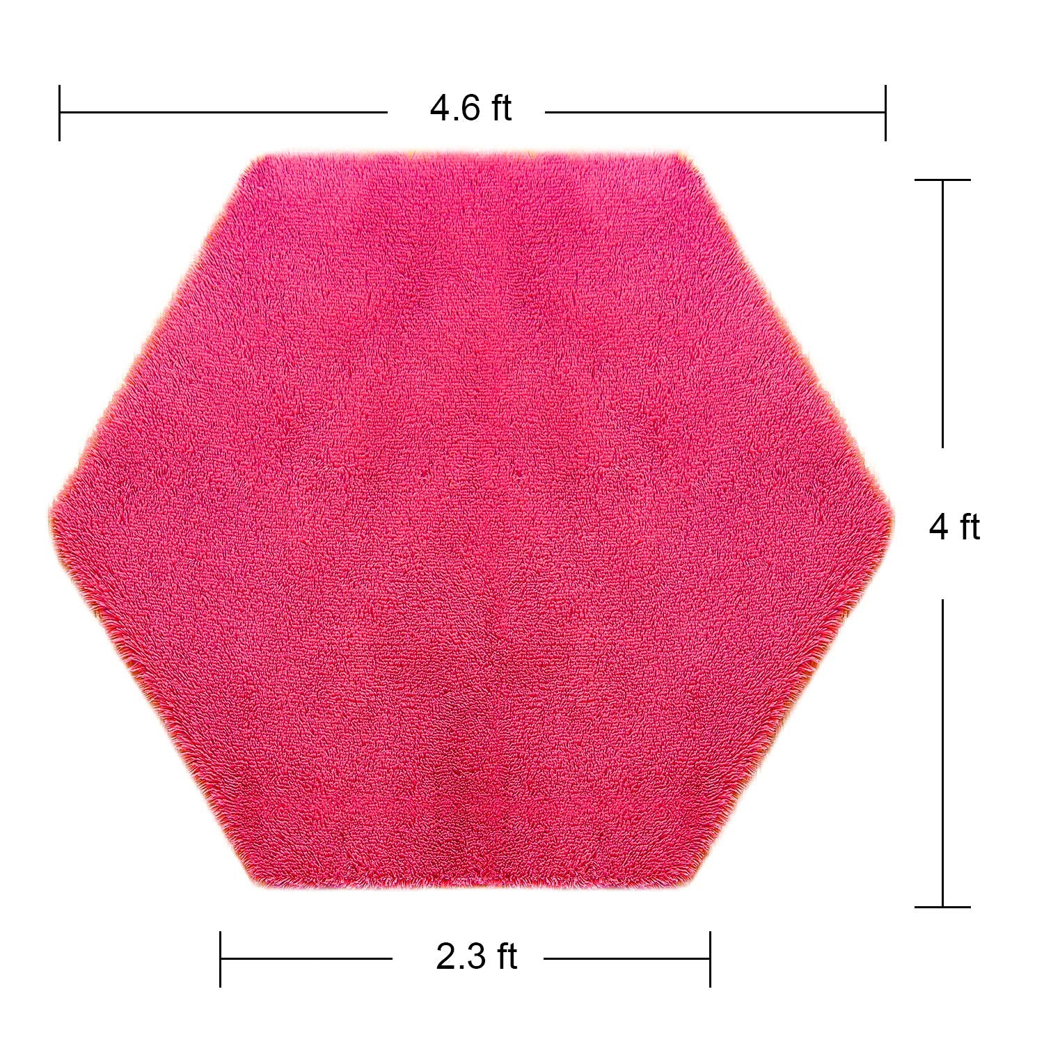 Junovo hexagon carpet with cloud-soft surface enhances kids' comfortable floor time.