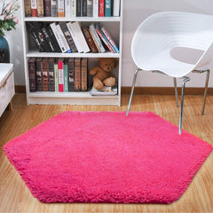 Junovo rug features non-slip backing to help keep play spaces safe.