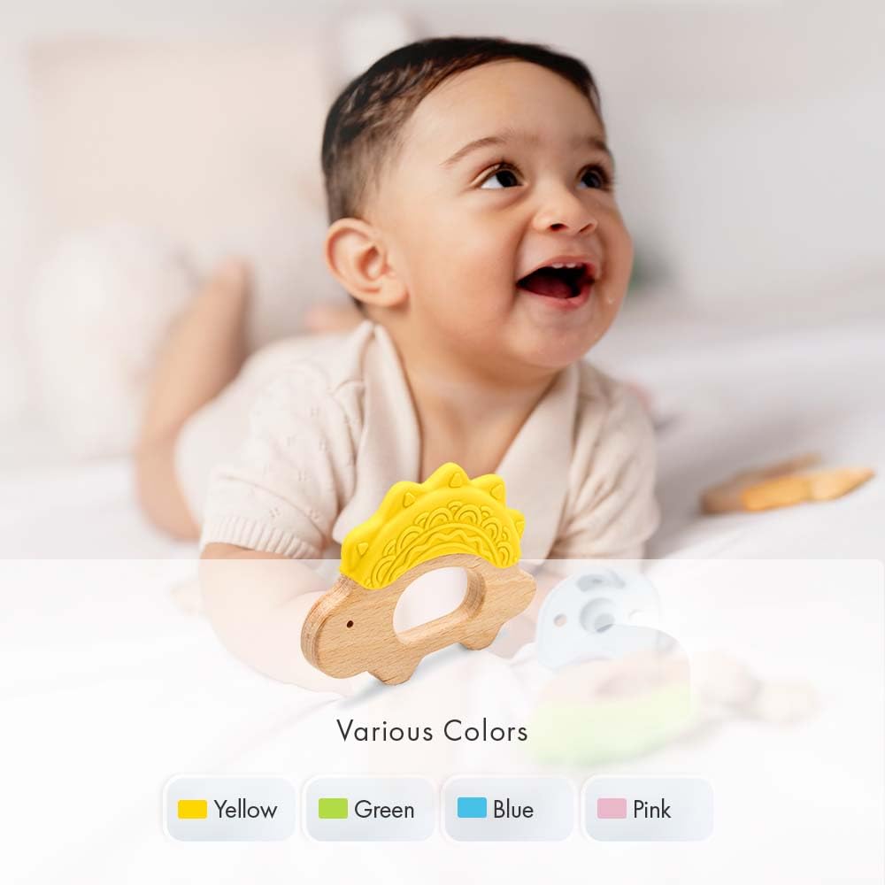 Jununa teether in eco-friendly packaging suitable for sustainable gifting