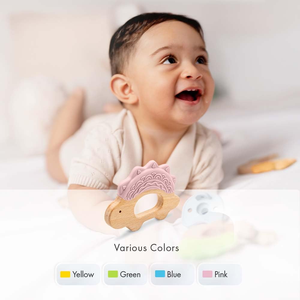 JUNUNA teether eco-friendly packaging with safe baby gifts