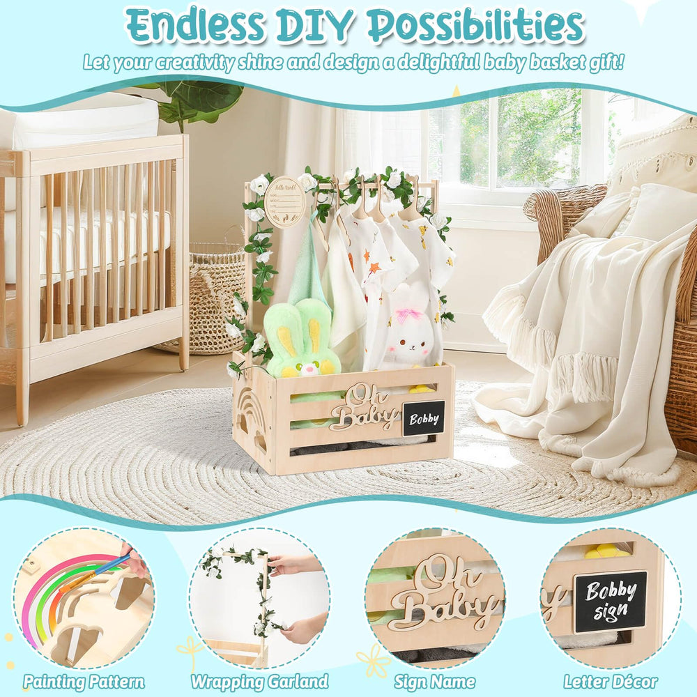 Jupwalz wooden sign personalizes the gift for a memorable keepsake.