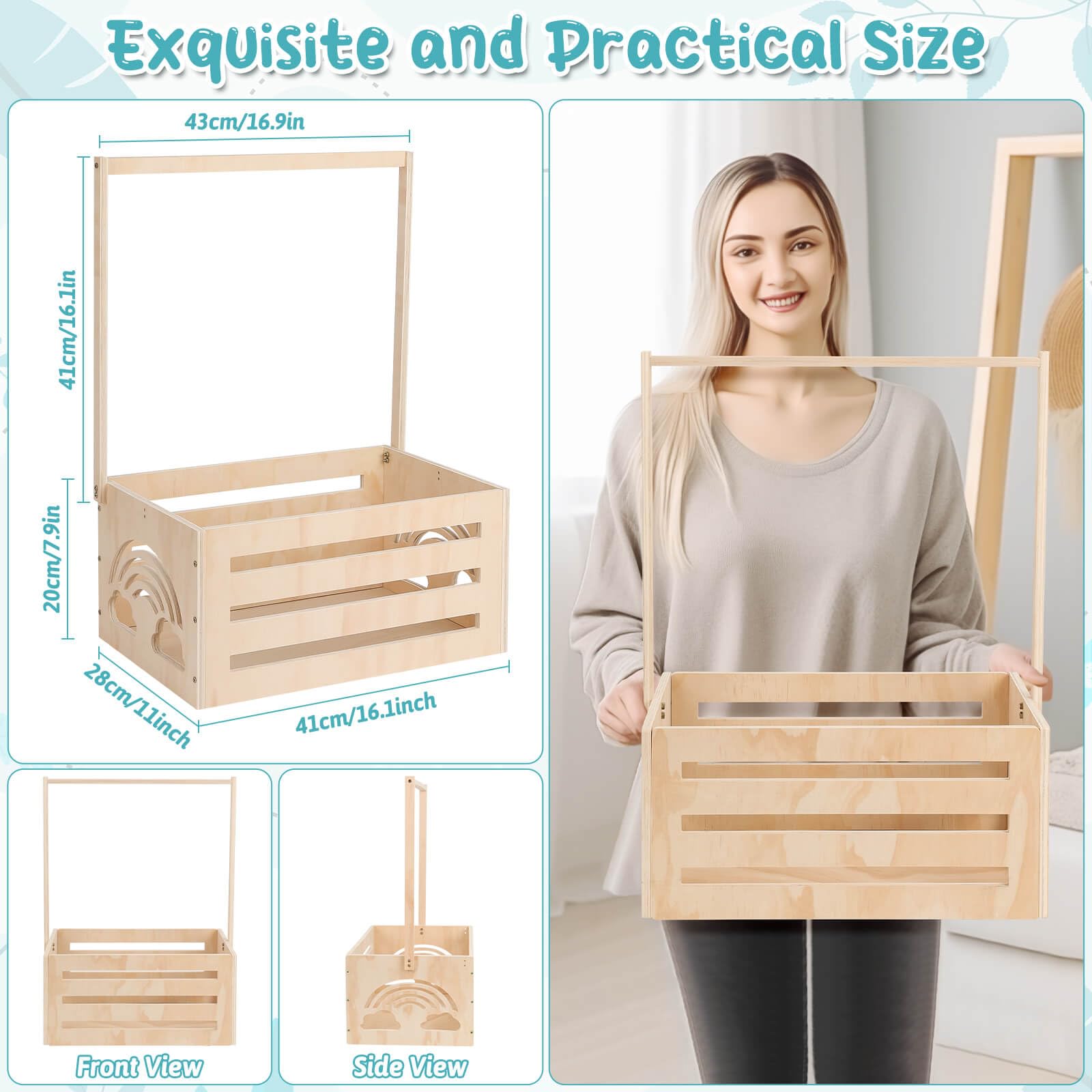 Jupwalz wooden letters pack highlighting customizable name or message for décor.