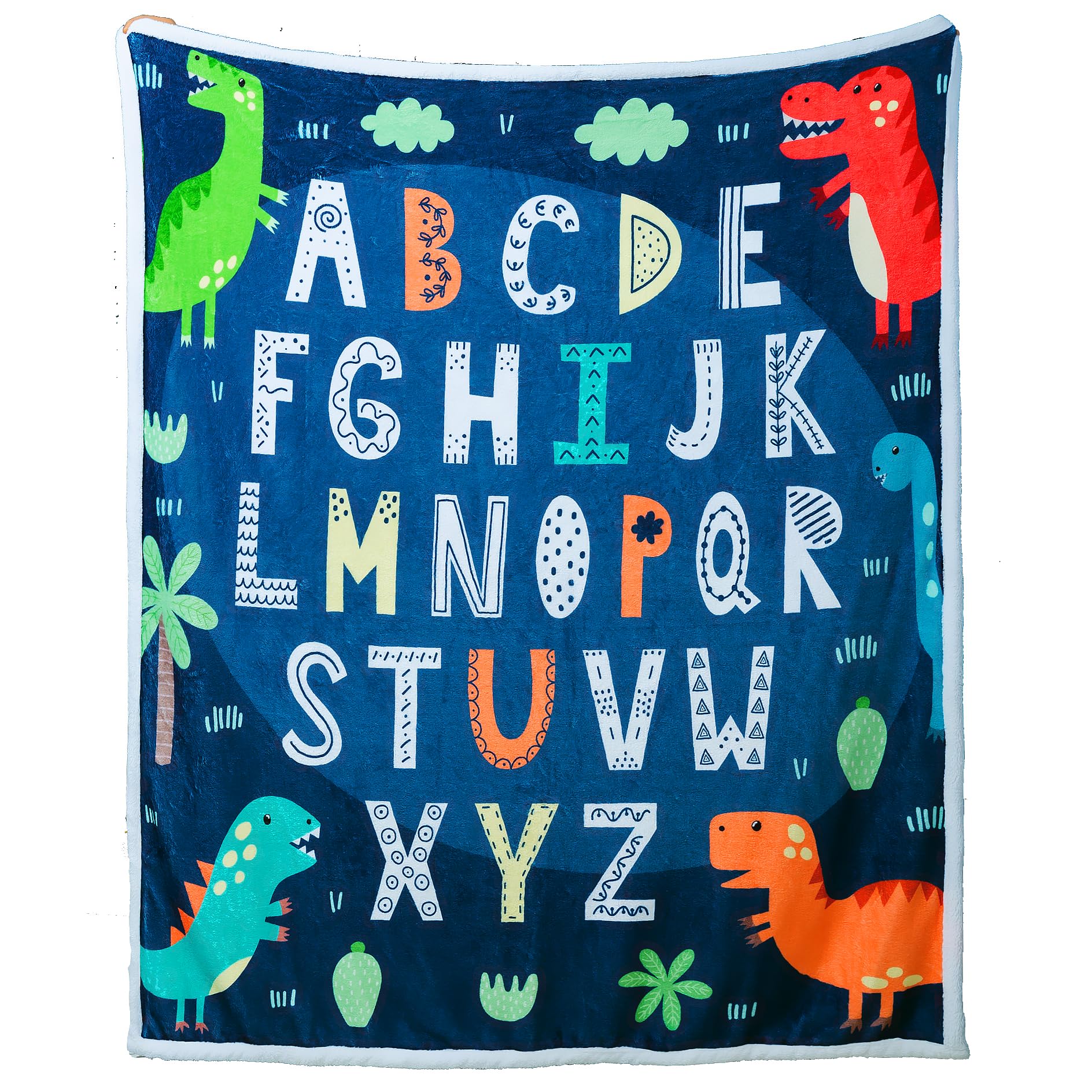 Jurllyshe 50x60 inch size suitable for sofa, crib, and playmat.