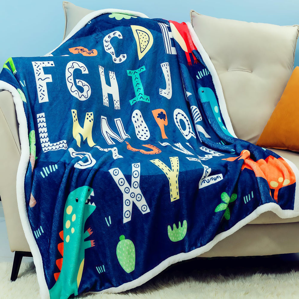 Jurllyshe alphabet design detail supports visual learning and bedtime stories.
