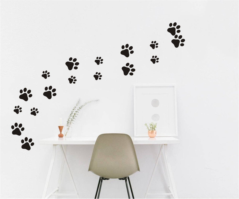 JURUOXIN wall decal with matte finish reduces glare on walls.