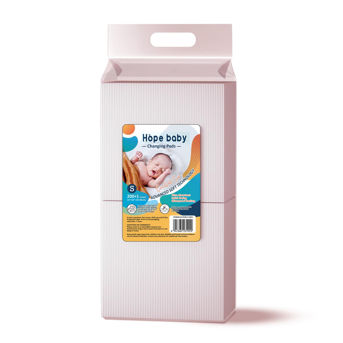 JUS COOL ultra-absorbent changing pad closeup for quick dryness during diaper changes.