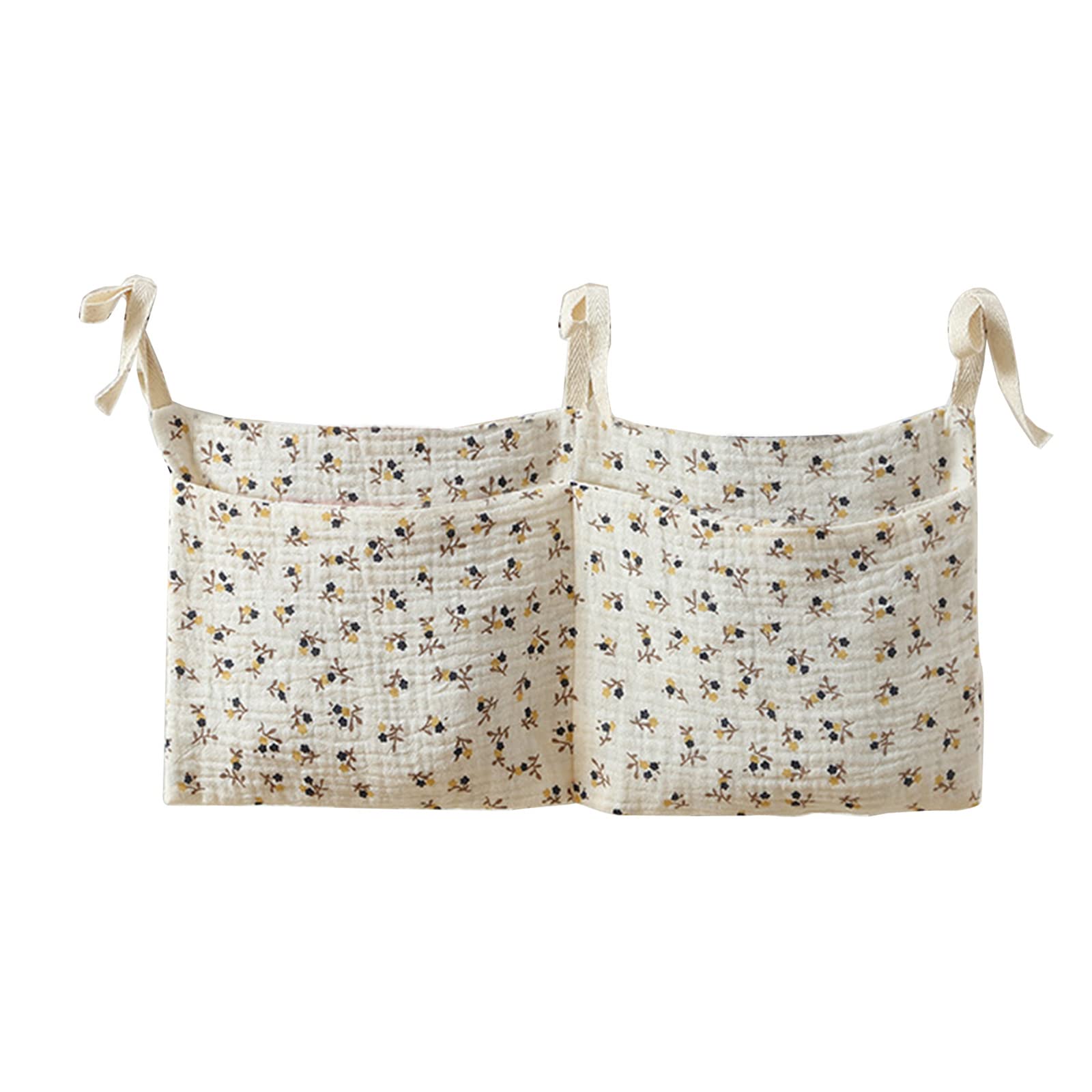 JUSTAUS hanging bag with strap and fixable design for bedside convenience.