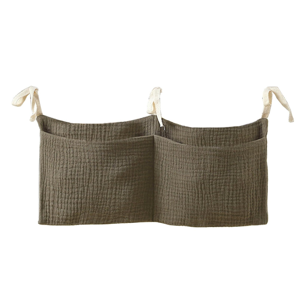 JUSTAUS large pocket design holds diapers, bottles, bibs for quick daytime access.