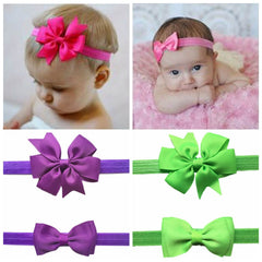 JustMyDress ribbon bows hair tie set in vibrant colors for dress-up.