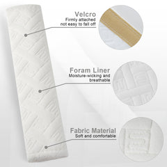 JUSTTOP car interior shot highlights enhanced driving comfort on long trips.