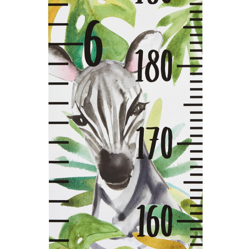Juvale jungle-themed nursery wall art doubles as growth monitor.