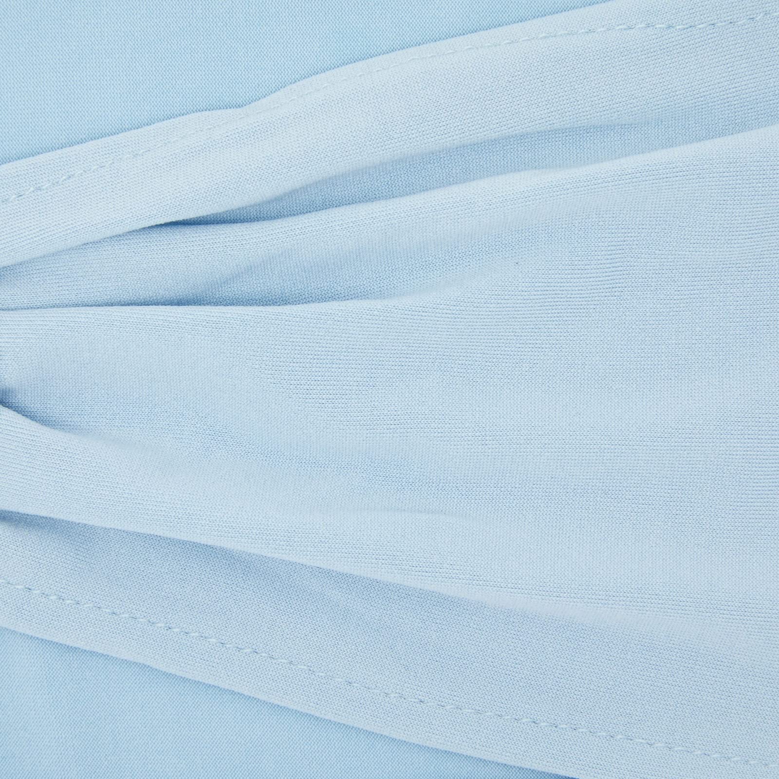 Juvale light blue chair sash fits folding chairs for quick transformation.