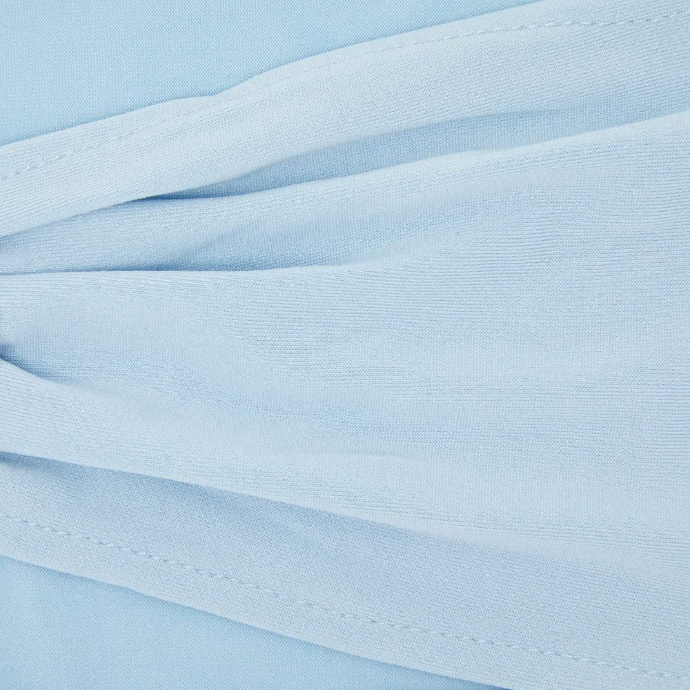 Juvale light blue chair sash fits folding chairs for quick transformation.