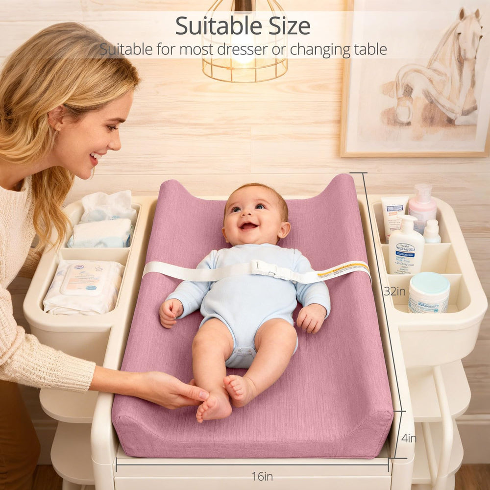 JVEOO changing pad fits standard dressers and travels easily