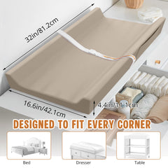JVEOO changing pad storage pocket for diapers and essentials