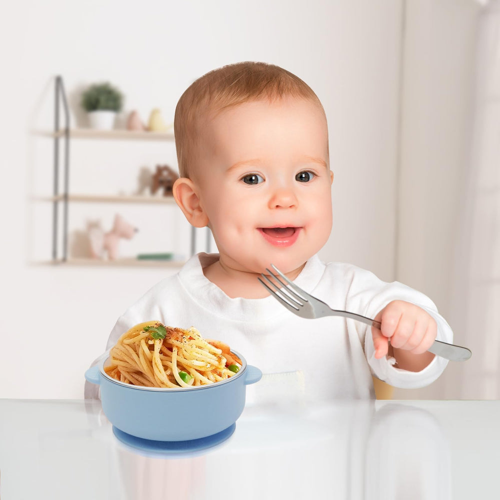 JVEOO gift-ready baby feeding set for new parents
