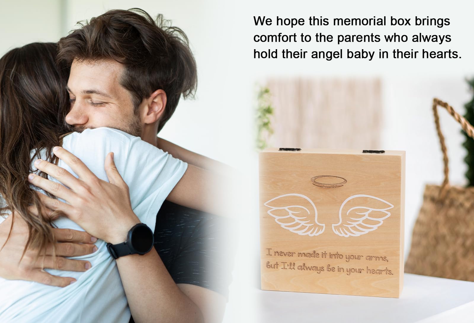 Jwitao miscarriage memorial box contents hold tiny memories and keepsakes.