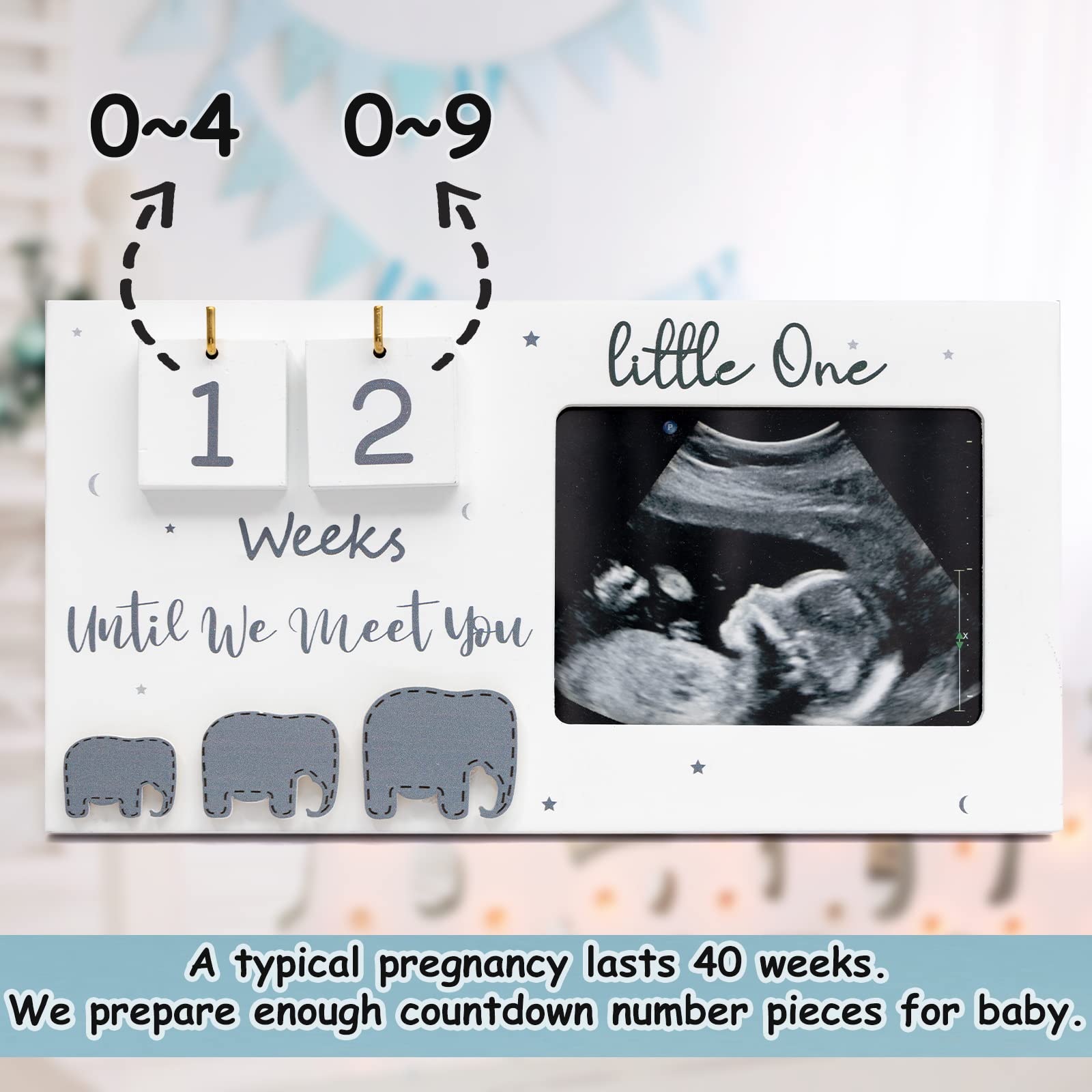Jwitao Sonogram Frame Birth-info space captures birth details after arrival