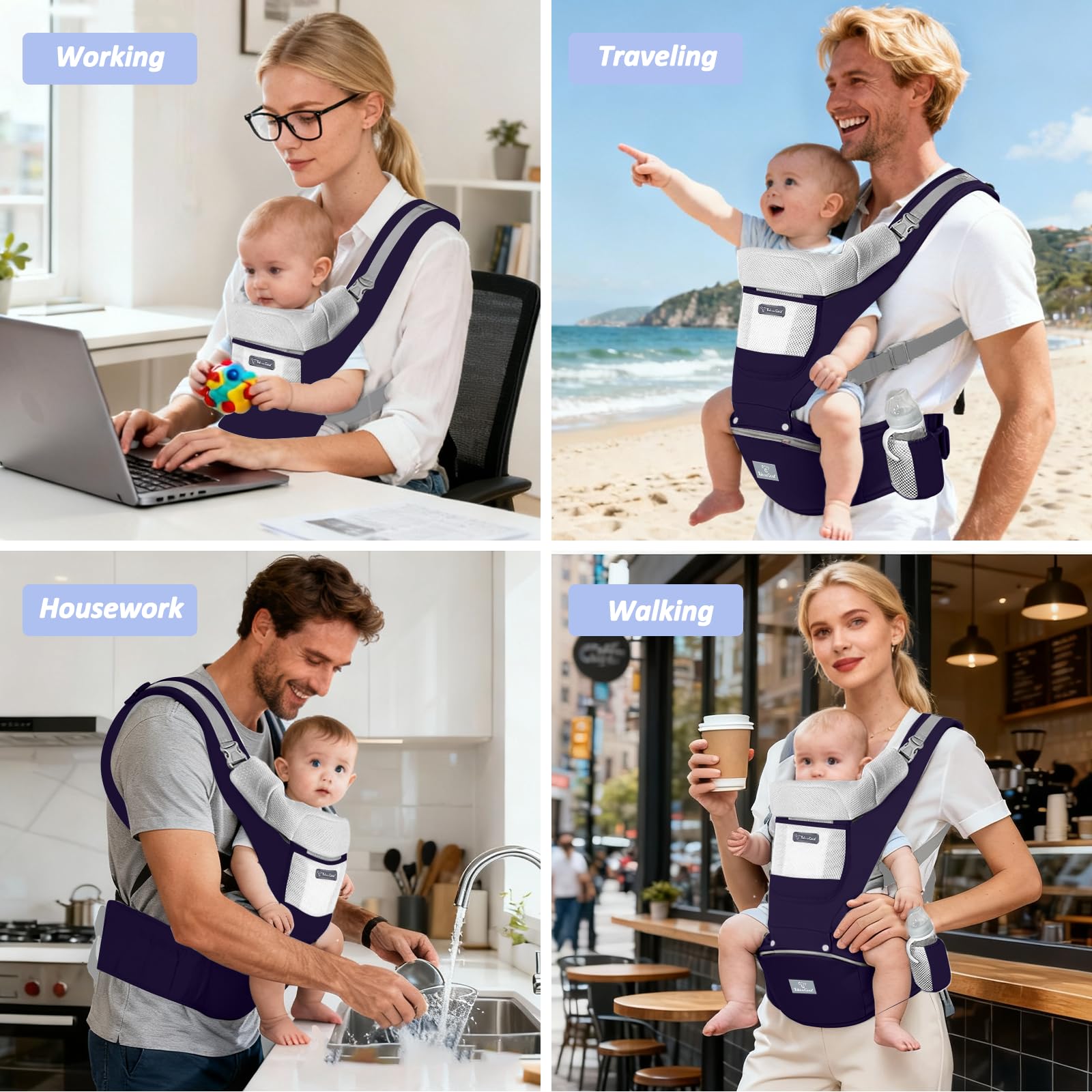 JWPEHOE all-season design keeps JWPEHOE carrier usable year-round and easy to clean.
