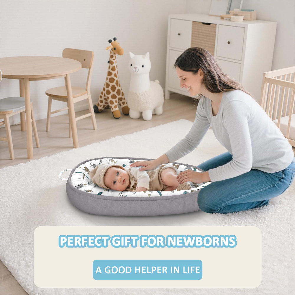 JWPEHOE baby lounger adjustable bow tie for size customization