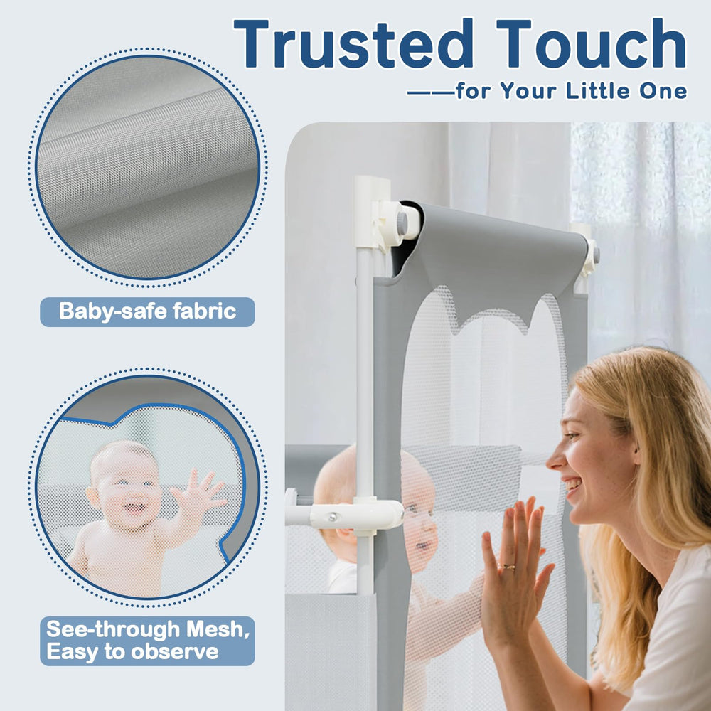 JWPEHOE promotes close sleep bonding with baby beside you.