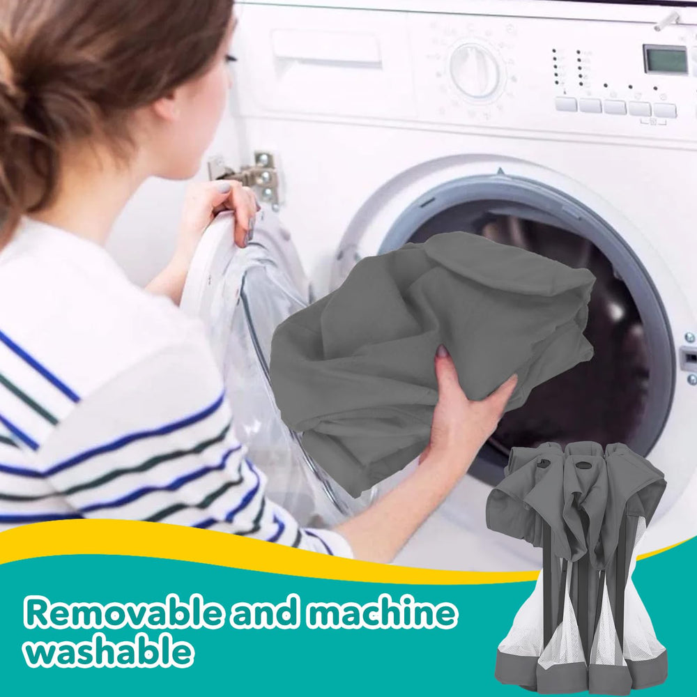 JWPEHOE fold & store feature enables slim, tidy storage.
