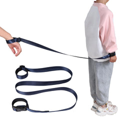 JXM Secure Wrist Leash worn by child for safe exploration in crowds and busy spaces.