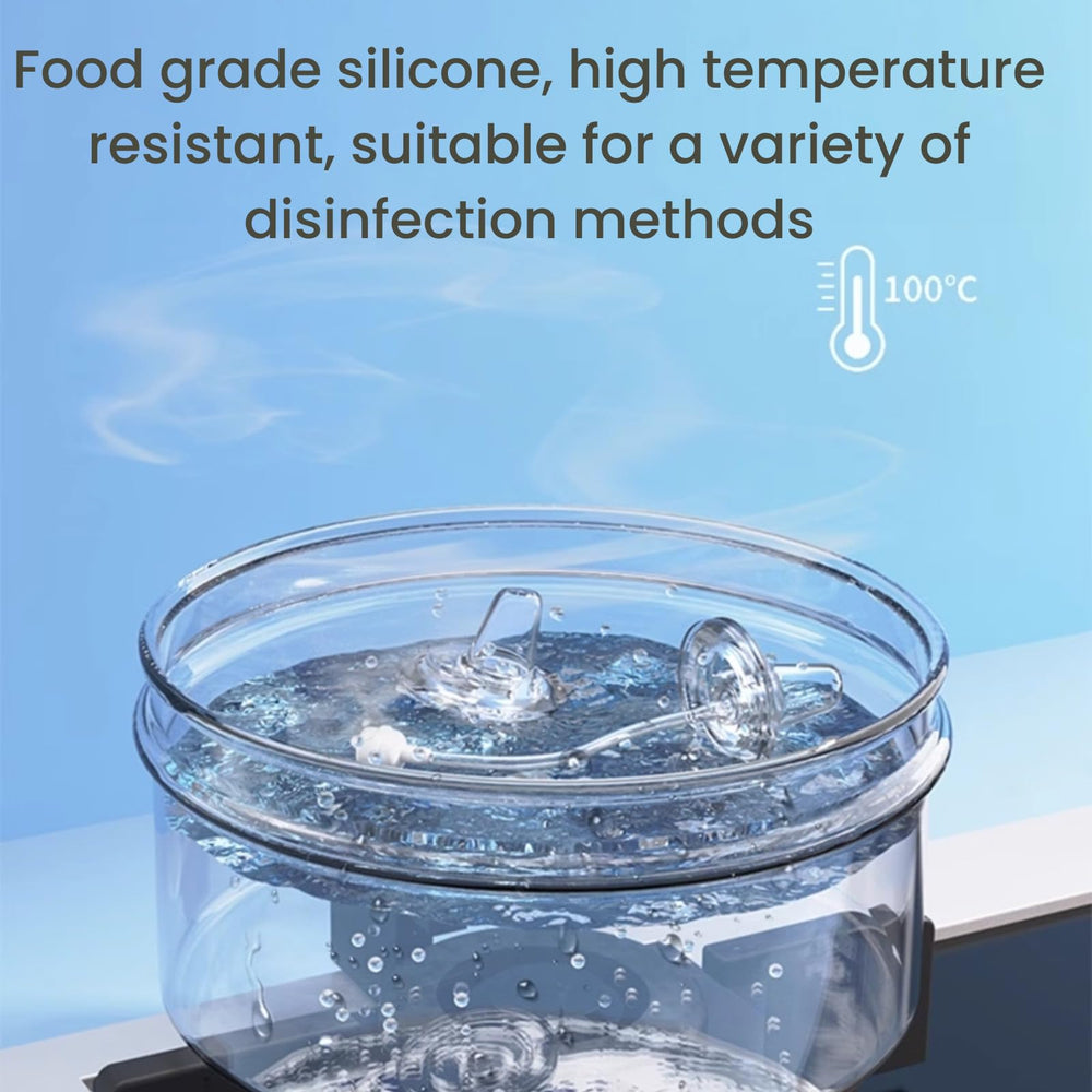 JXMYJR dishwasher-safe spouts demonstrate easy cleaning and quick disinfection