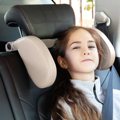 JZCreater car headrest pillow extended-compatibility supports many seats for travel comfort.