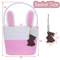 K-MLICE Easter Basket side view highlights durable handle design.