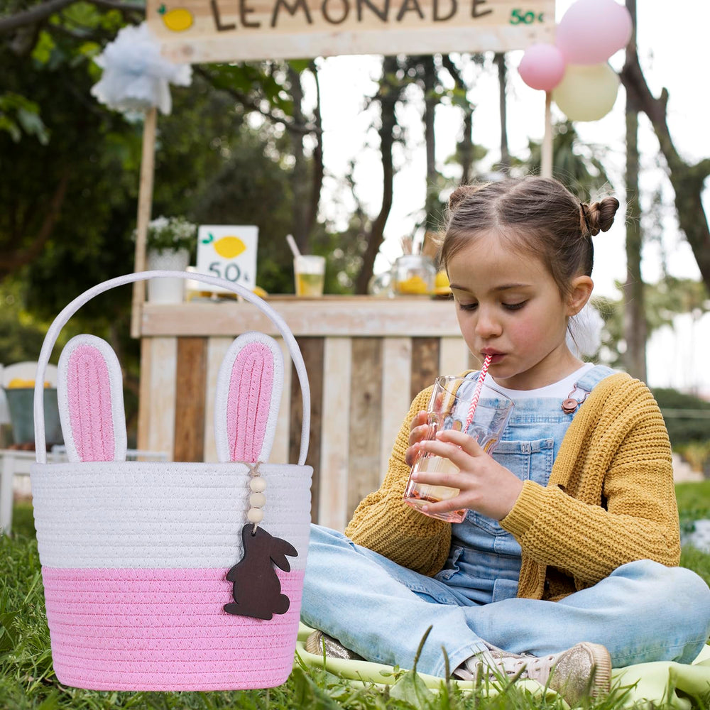 K-MLICE Easter Basket design with two removable ears and two-tone colors.