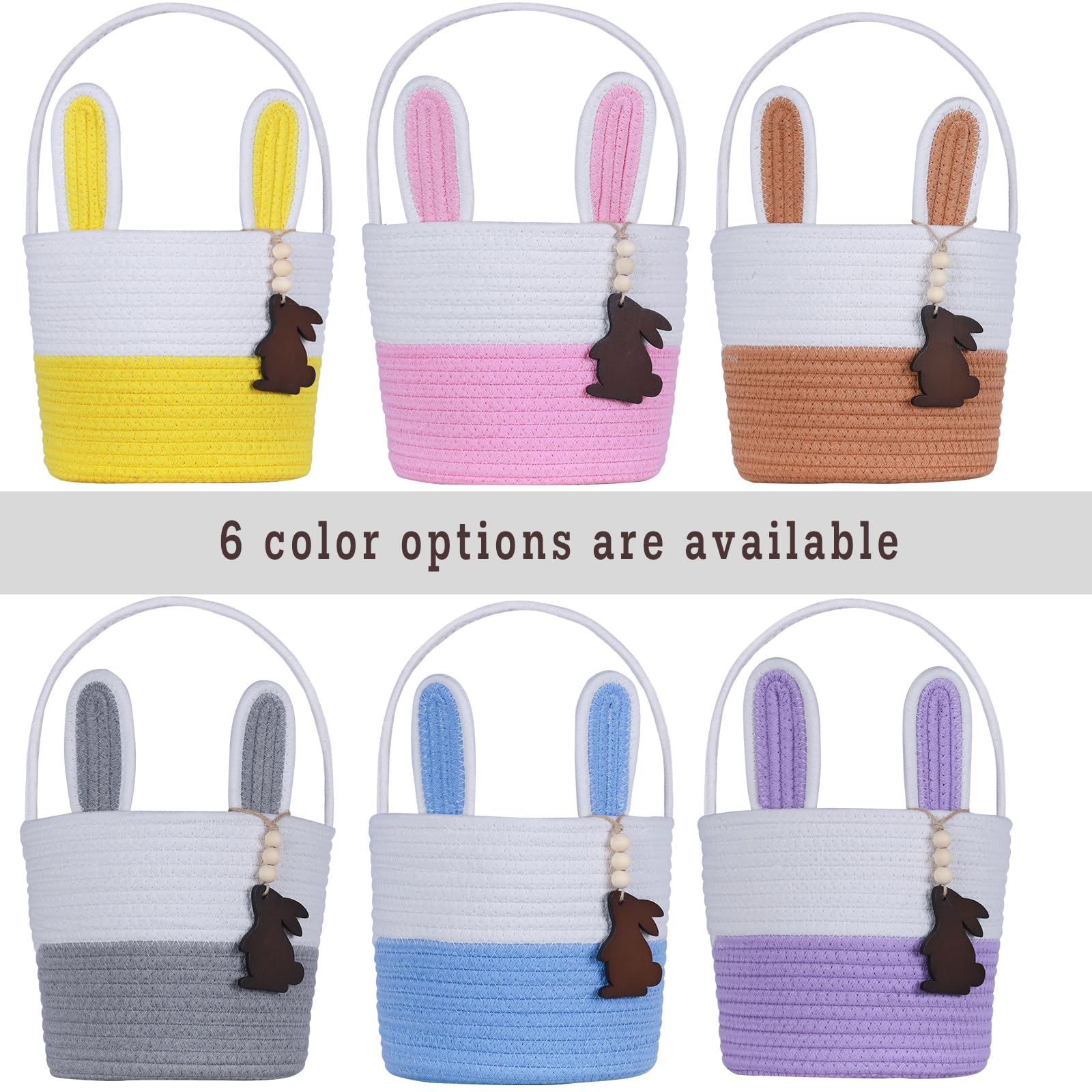 K-MLICE Easter Basket storage and decor versatility for home or gifts.
