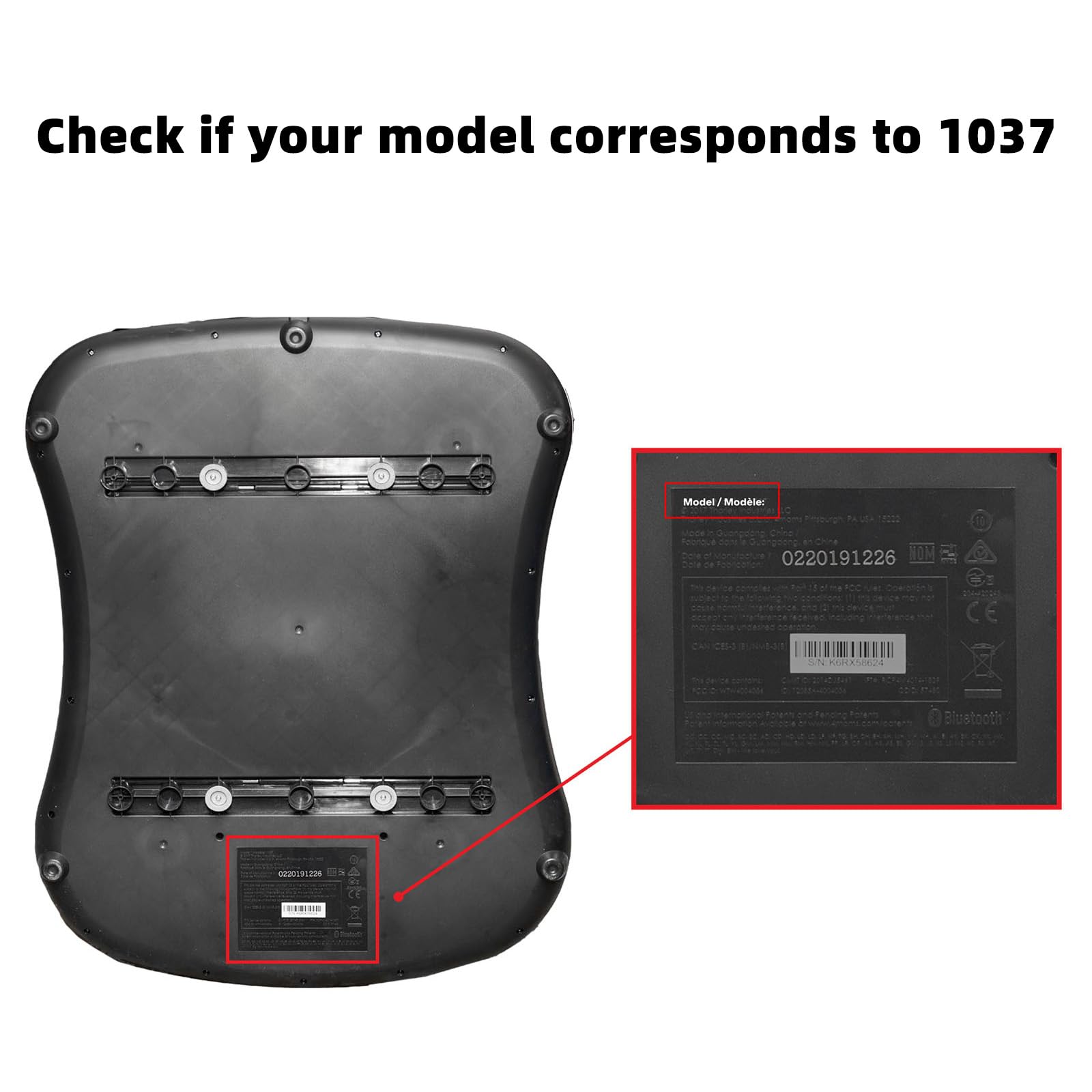 Package includes connector and three screws for a quick replacement