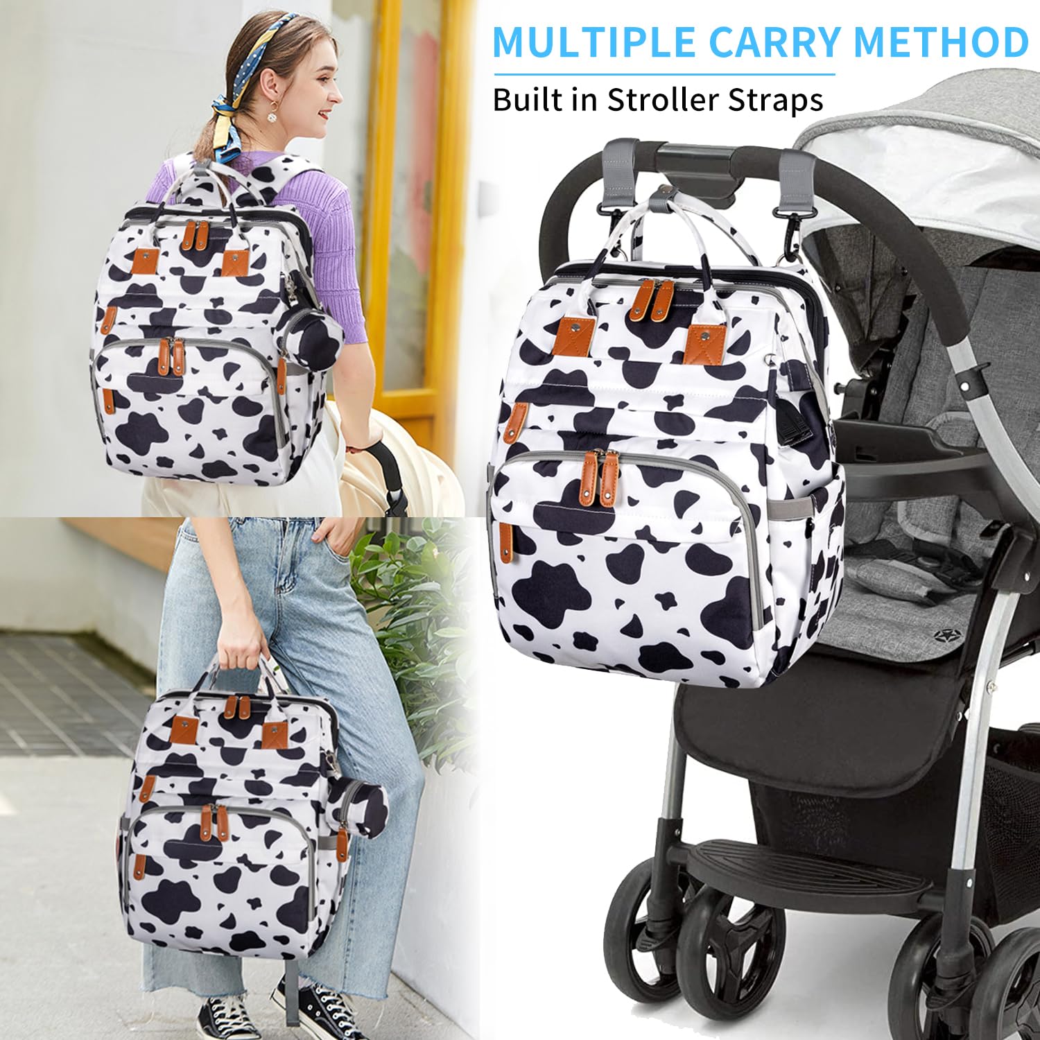 KABAQOO ergonomic design with wide straps for comfort