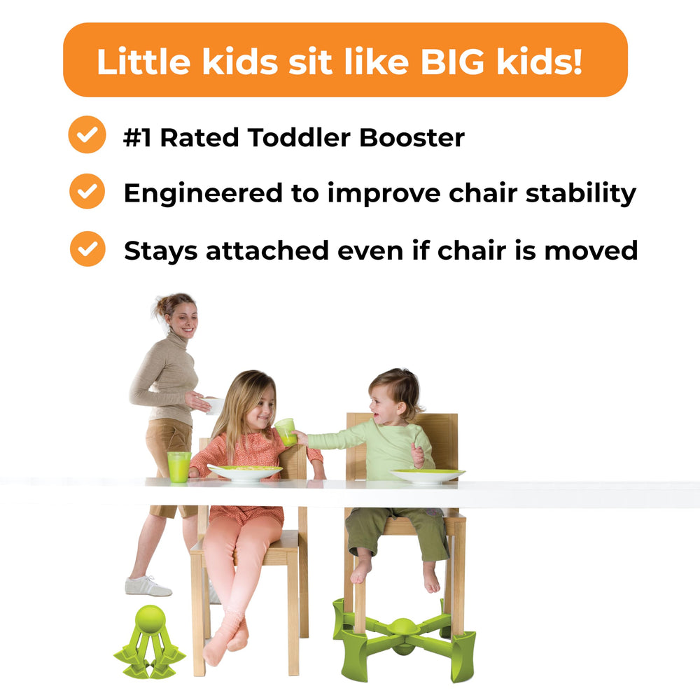 KABOOST booster seat shows no assembly required