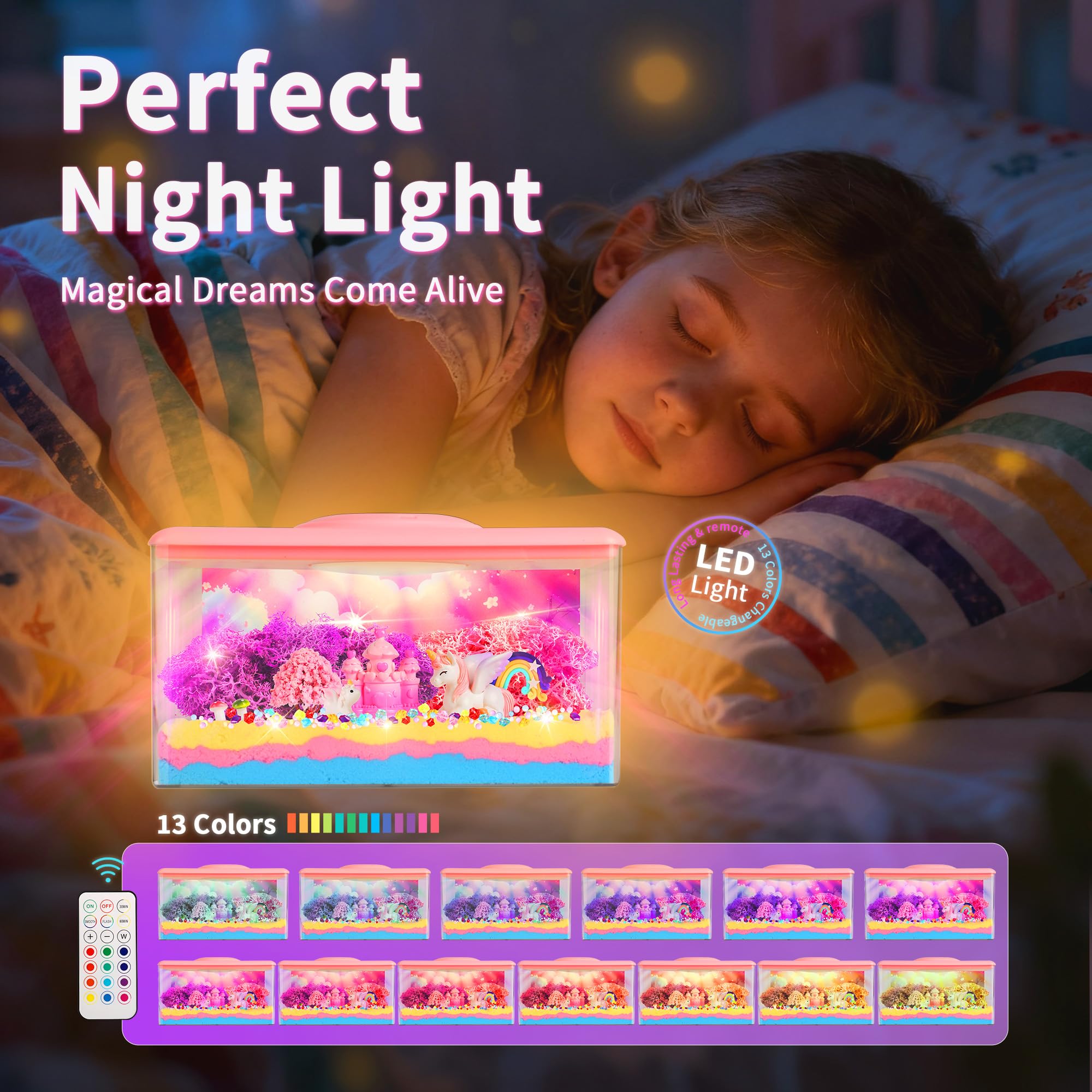 KACHUAN BEAR fantasy accessories like glitter sand enhance creativity