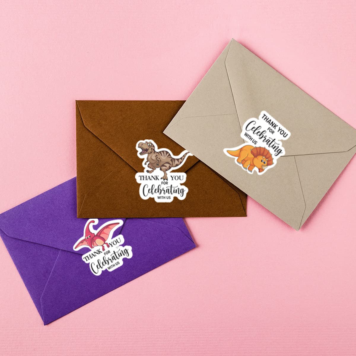Kaecery 60-sticker package provides variety for many party moments