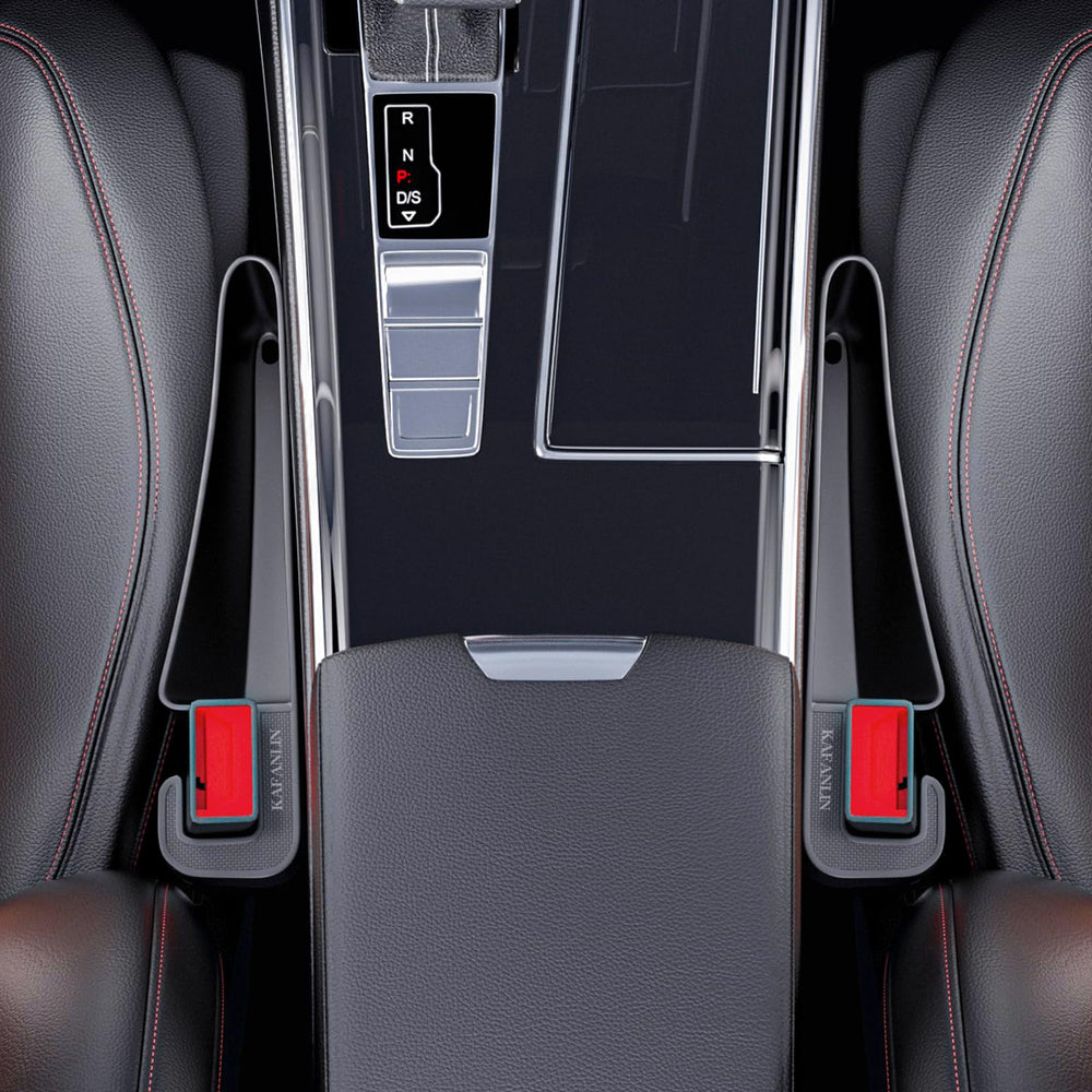 KAFANLIN crack gap filler black helps reduce clutter in the vehicle footwell.