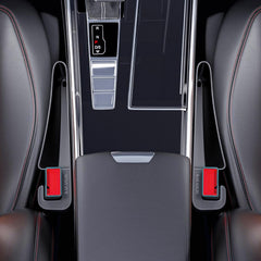 KAFANLIN crack gap filler black helps reduce clutter in the vehicle footwell.