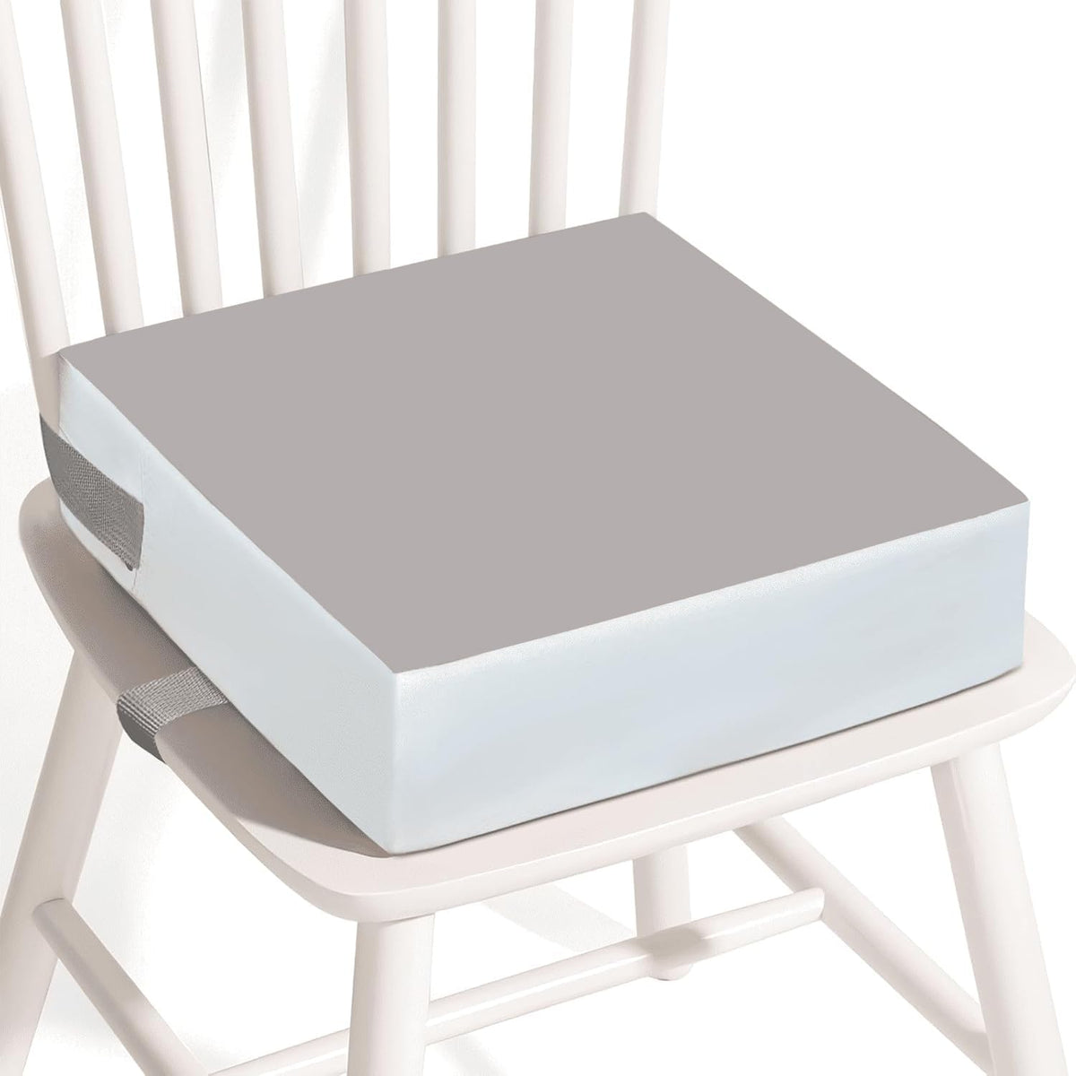 KAGIWEI booster seat closeup shows memory foam comfort and support.